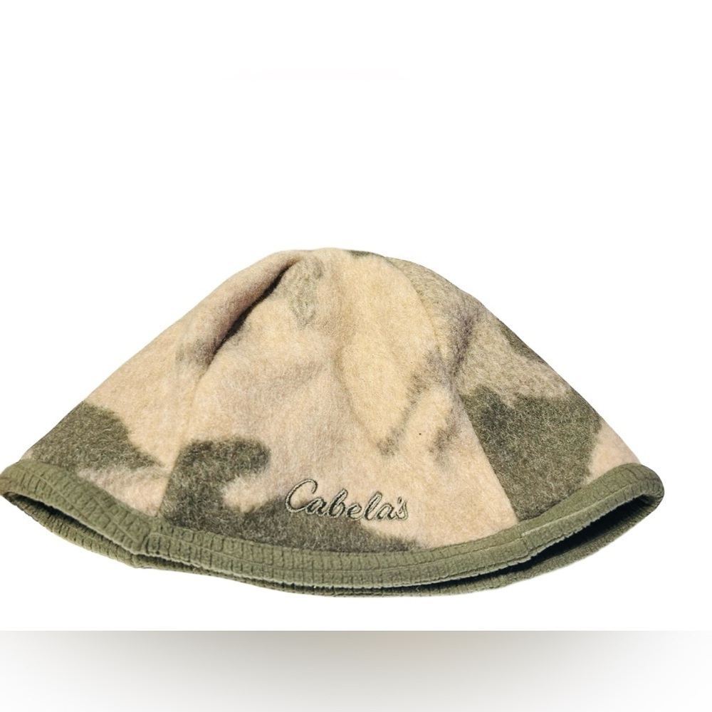Cabela’s Wooltimate Outfitter Series Camo Beanie Wool Fleece Hunting Hat OS